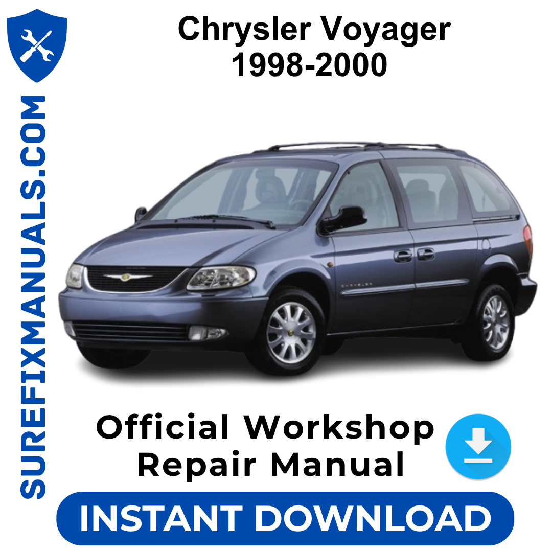 Chrysler Voyager 1998-2000 Official Workshop Repair Manual