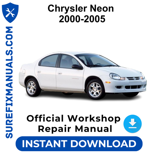 Chrysler Neon 2000-2005 Official Workshop Repair Manual