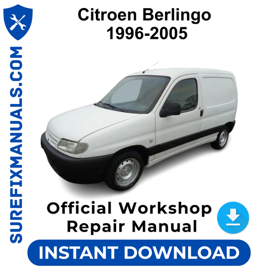 Citroen Berlingo 1996-2005 Official Workshop Repair Manual