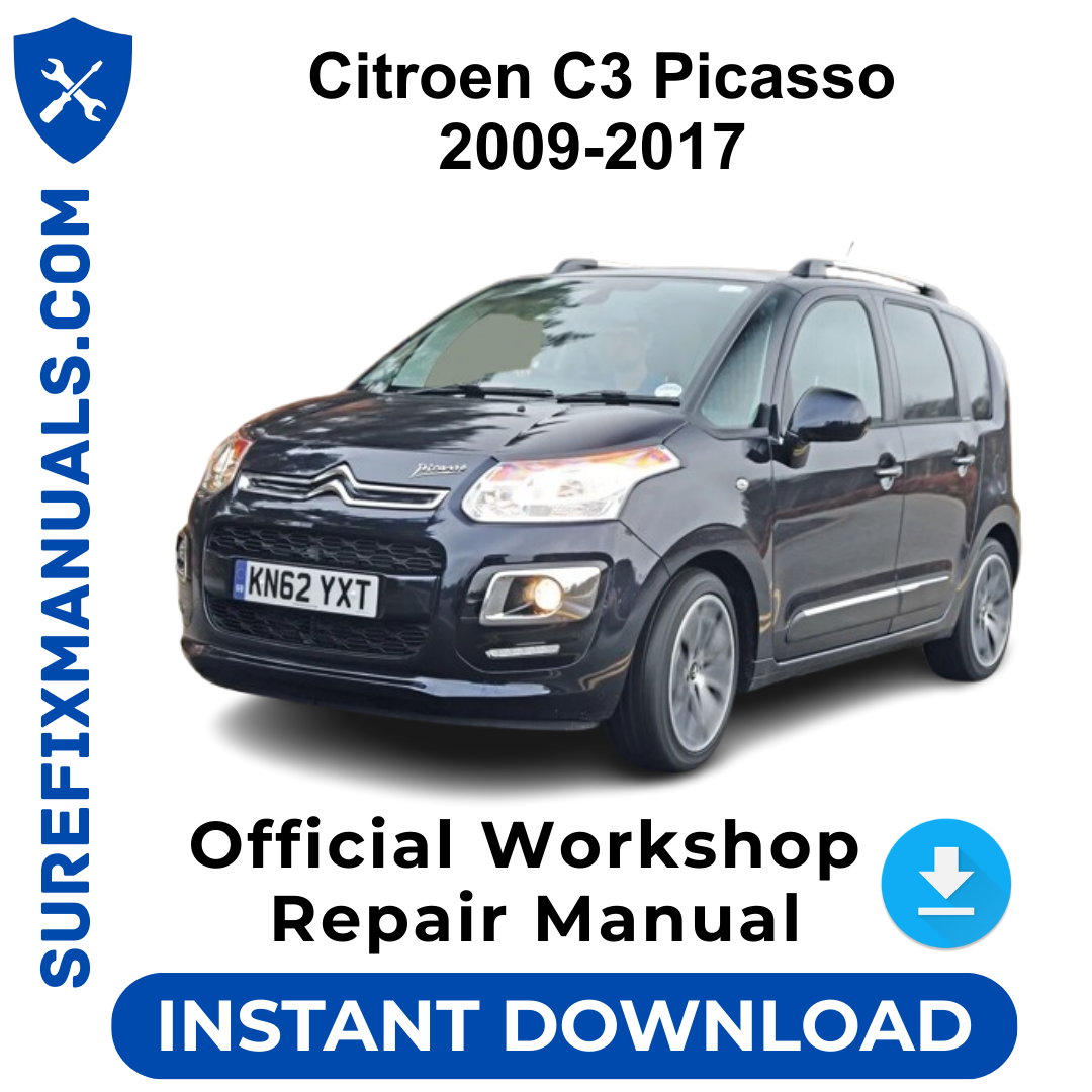 Citroen C3 Picasso 2009-2017 Official Workshop Repair Manual