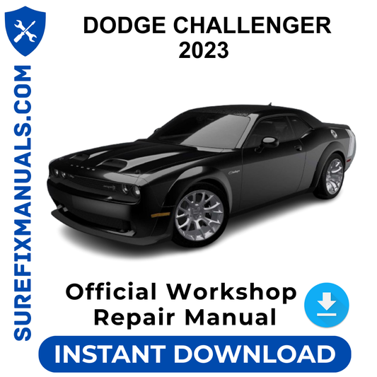 DODGE CHALLENGER 2023 Official Workshop Repair Manual