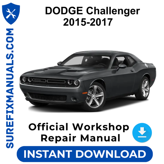 DODGE Challenger 2015-2017 Official Workshop Repair Manual