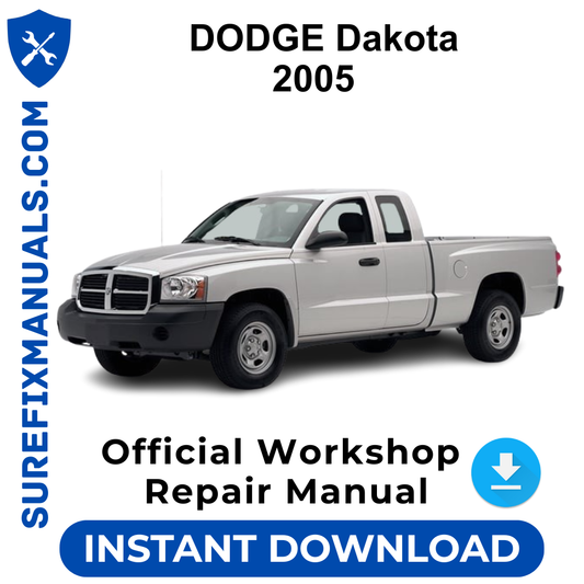 DODGE Dakota 2005 Official Workshop Repair Manual