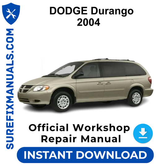 DODGE Durango 2004 Official Workshop Repair Manual
