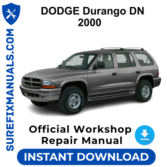 DODGE Durango DN 2000 Official Workshop Repair Manual