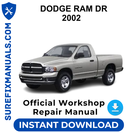 DODGE RAM DR 2002 Official Workshop Repair Manual