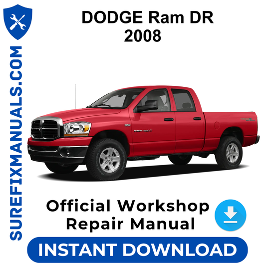 DODGE Ram DR 2008 Official Workshop Repair Manual