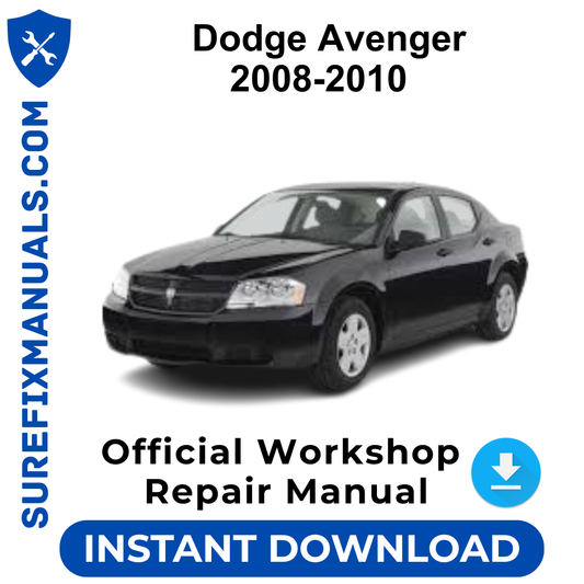 Dodge Avenger 2008-2010 Official Workshop Repair Manual