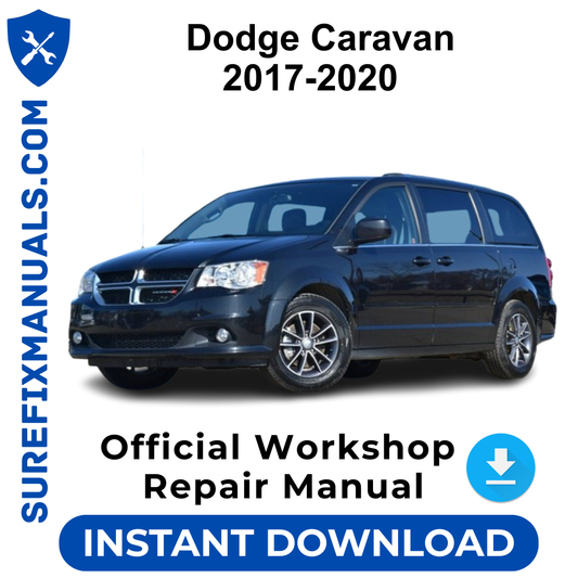 Dodge Caravan 2017-2020 Official Workshop Repair Manual