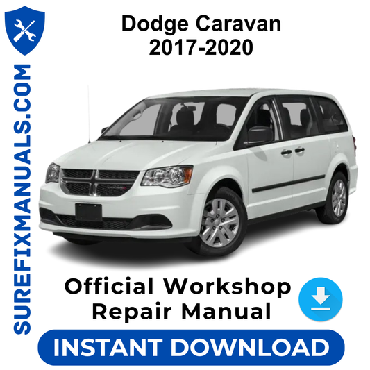Dodge Caravan 2017-2020 Official Workshop Repair Manual
