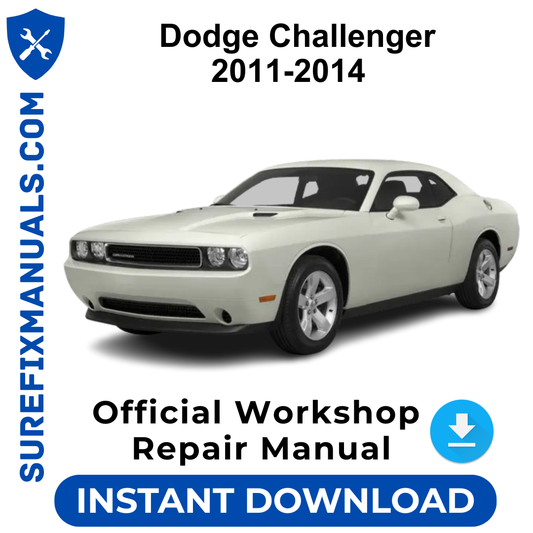 Dodge Challenger 2011-2014 Official Workshop Repair Manual