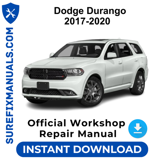 Dodge Durango 2017-2020 Official Workshop Repair Manual