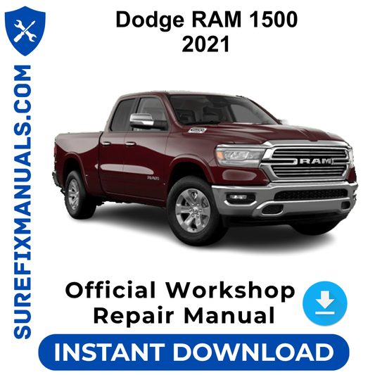 Dodge RAM 1500 2021 Official Workshop Repair Manual