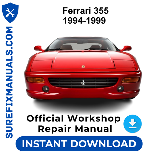 Ferrari 355 1994-1999 Official Workshop Repair Manual