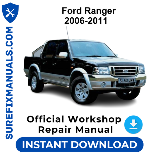 Ford Ranger 2006-2011 Official Workshop Repair Manual