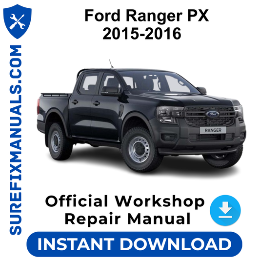 Ford Ranger PX 2015-2016 Official Workshop Repair Manual