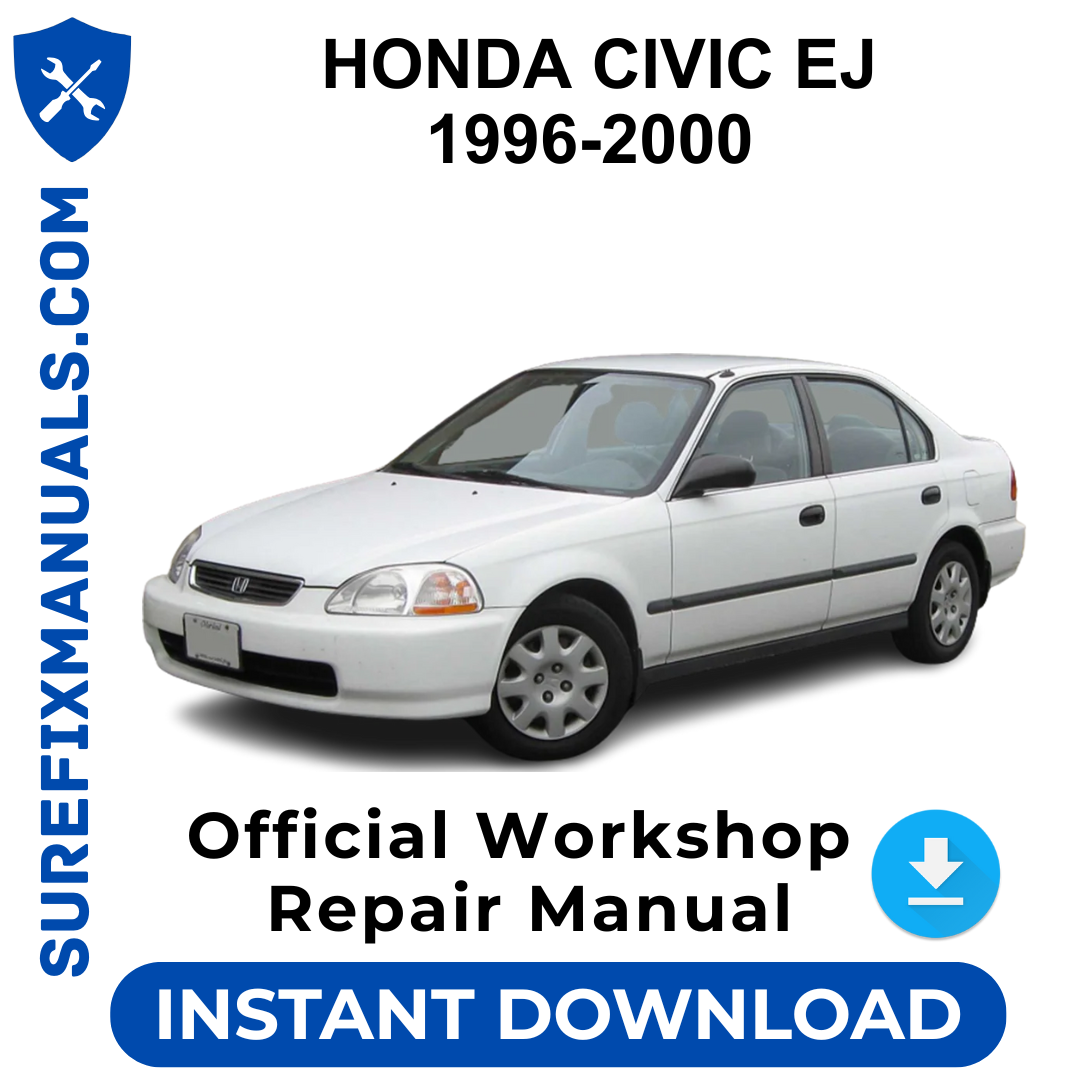 HONDA CIVIC EJ 1996-2000 Official Workshop Repair Manual