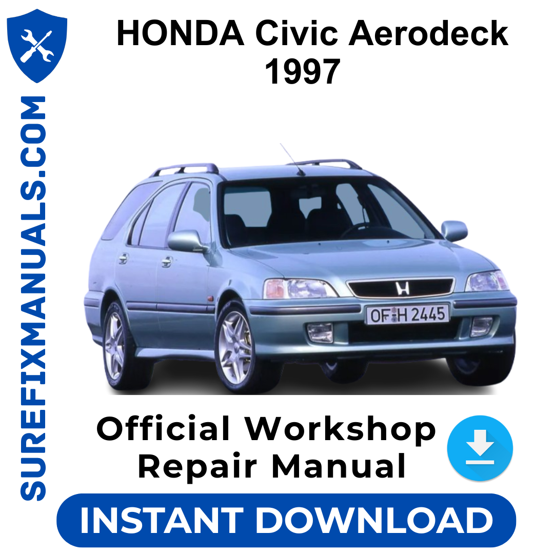 HONDA Civic Aerodeck 1997 Official Workshop Repair Manual
