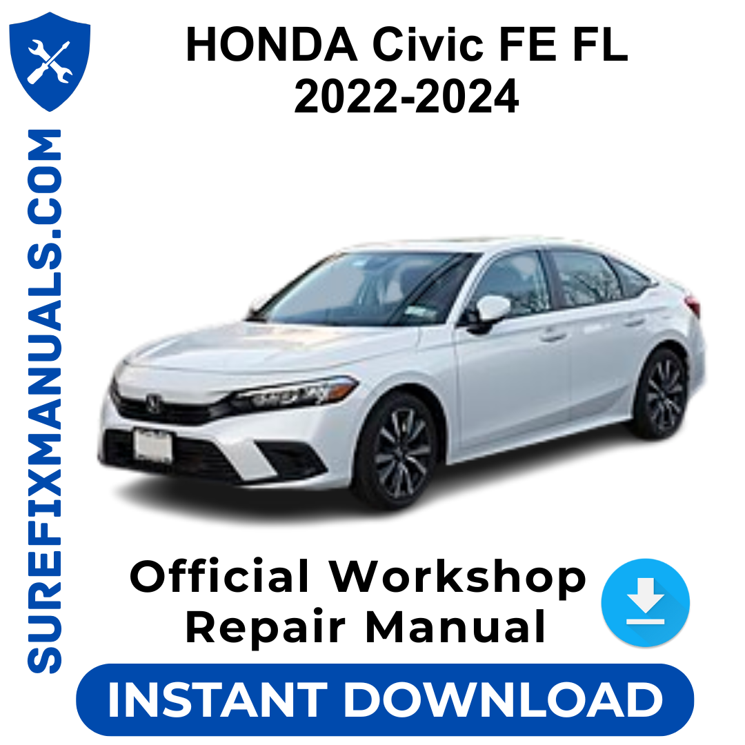 HONDA Civic FE FL 2022-2024 Official Workshop Repair Manual