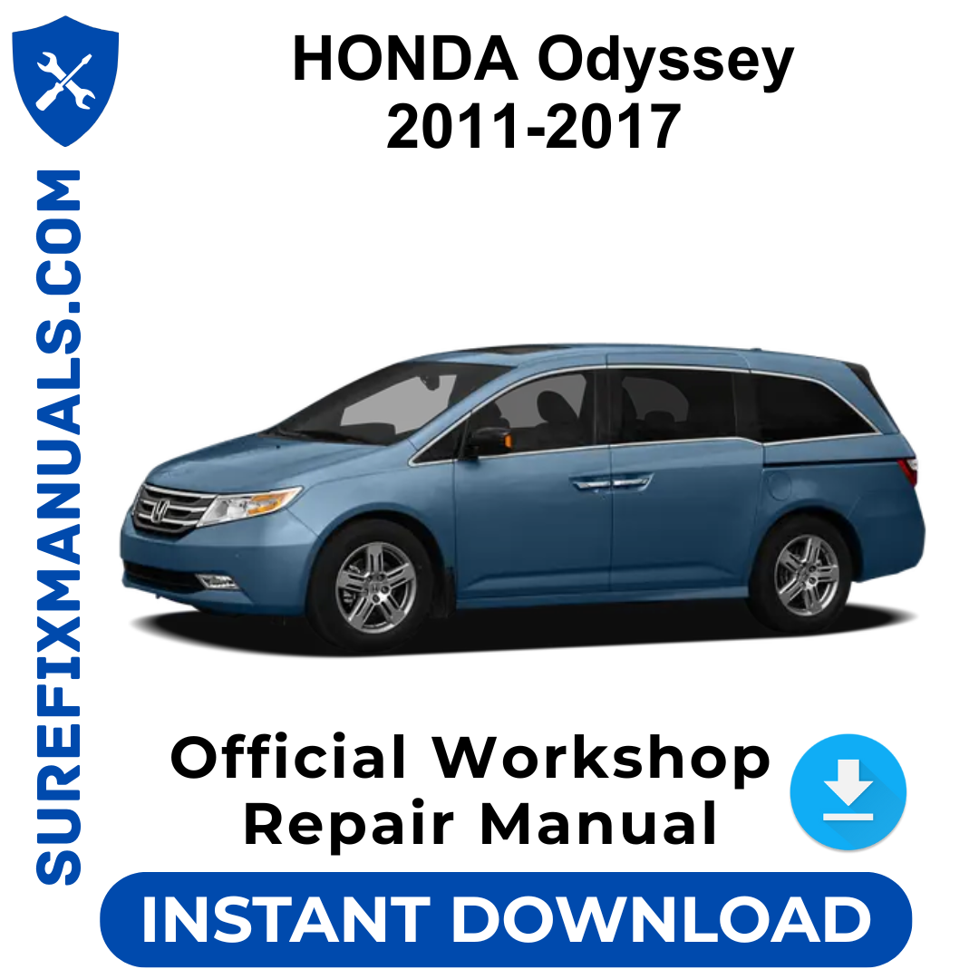 HONDA Odyssey 2011-2017 Official Workshop Repair Manual