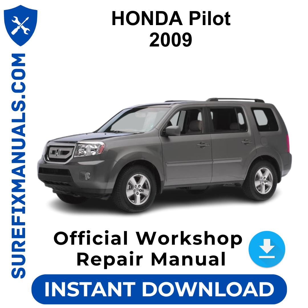 HONDA Pilot 2009 Official Workshop Repair Manual