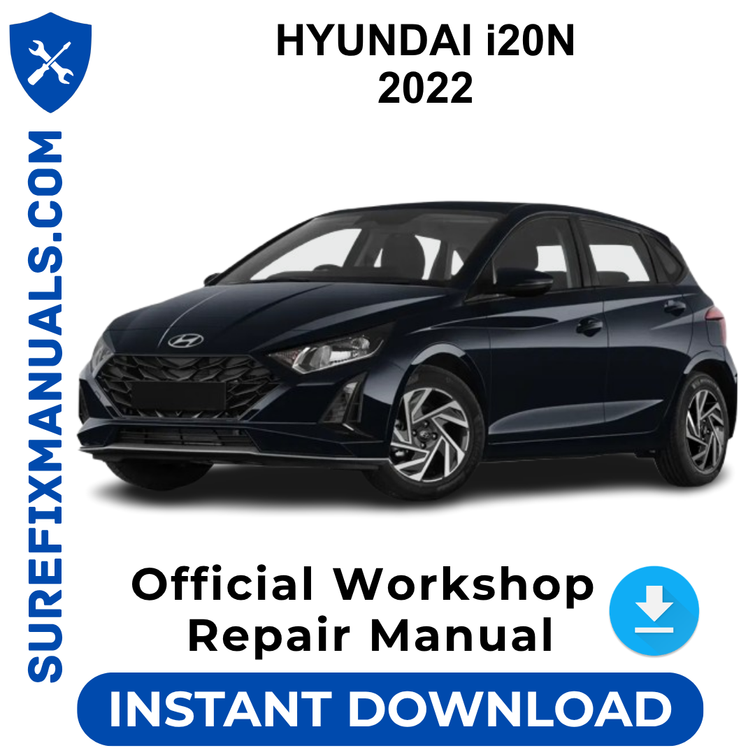HYUNDAI i20N 2022 Official Workshop Repair Manual