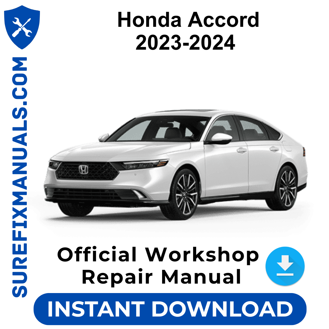 Honda Accord 2023-2024 Official Workshop Repair Manual