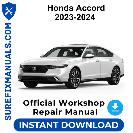 Honda Accord 2023-2024 Official Workshop Repair Manual