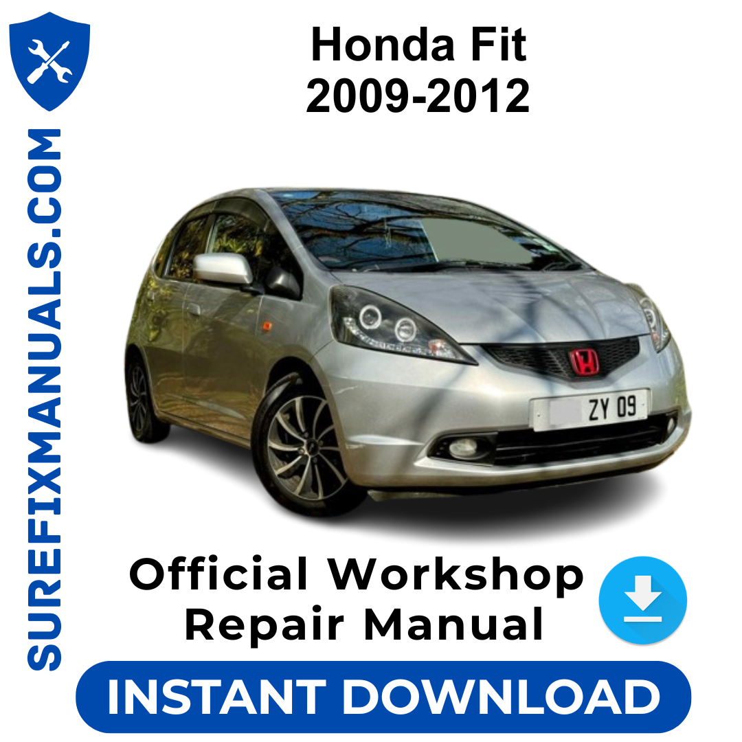 Honda Fit 2009-2012 Official Workshop Repair Manual