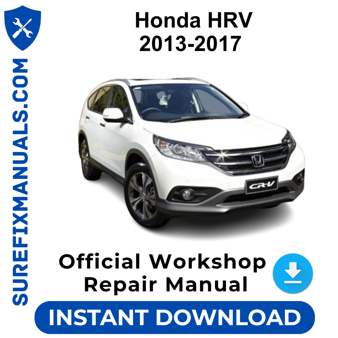 Honda HRV 2013-2017 Official Workshop Repair Manual