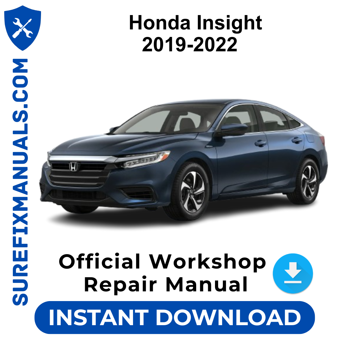 Honda Insight 2019-2022 Official Workshop Repair Manual