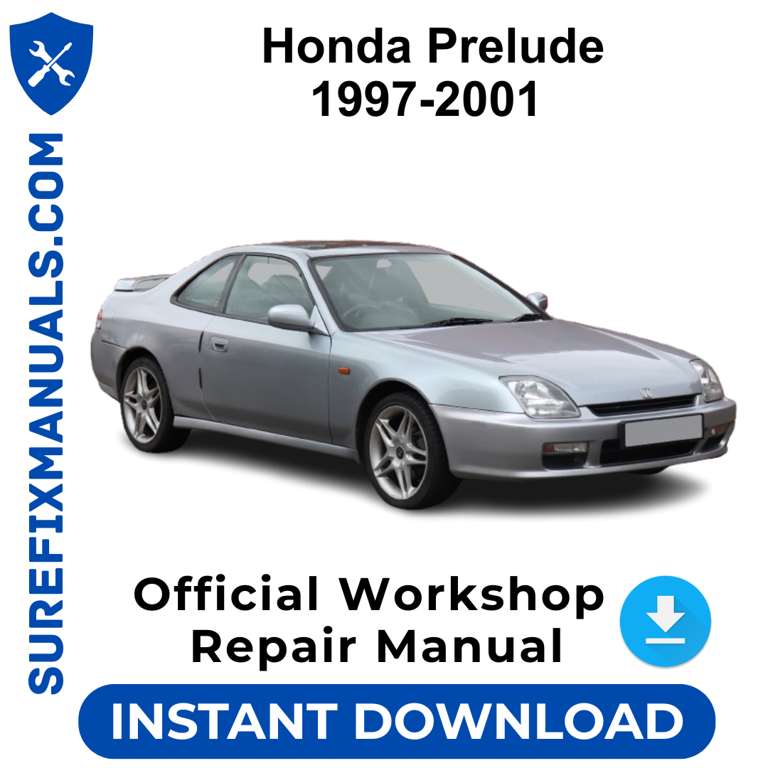 Honda Prelude 1997-2001 Official Workshop Repair Manual