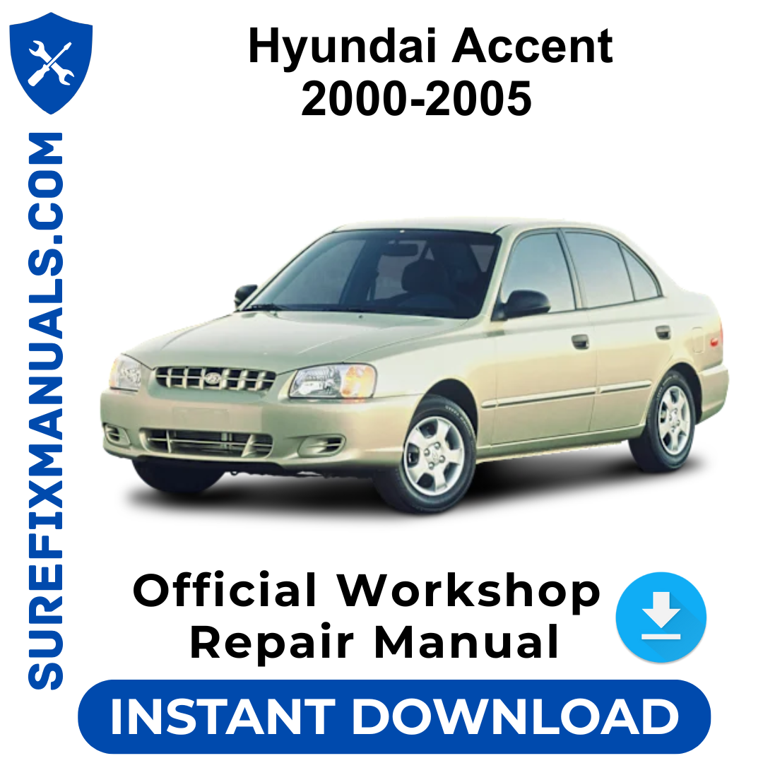 Hyundai Accent 2000-2005 Official Workshop Repair Manual