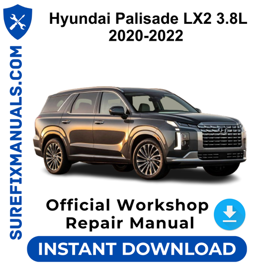 Hyundai Palisade LX2 3.8L 2020-2022 Official Workshop Repair Manual