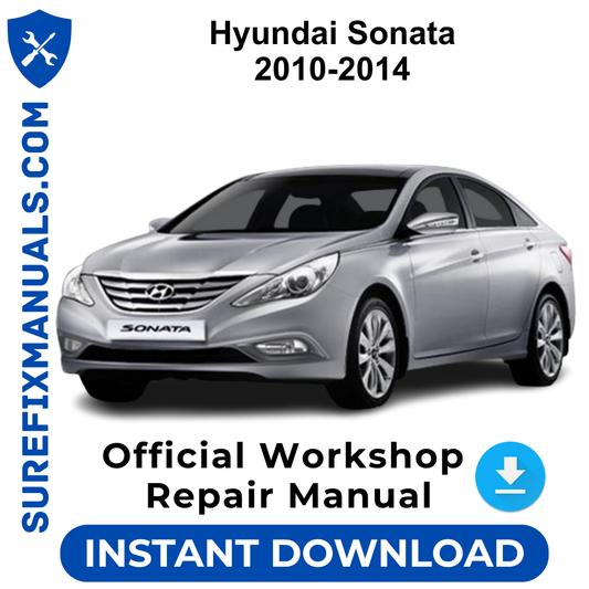 Hyundai Sonata 2010-2014 Official Workshop Repair Manual
