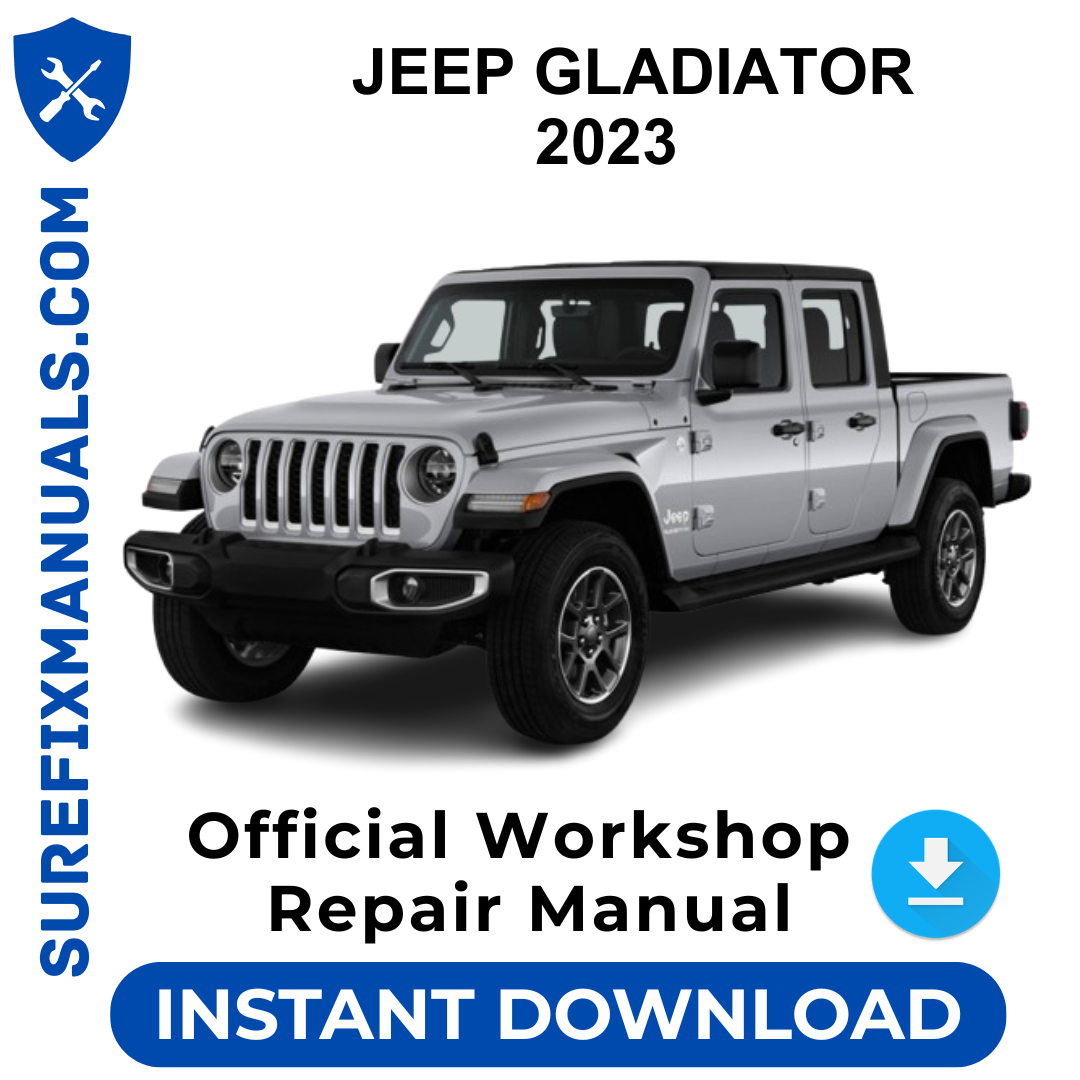 JEEP GLADIATOR 2023 Official Workshop Repair Manual