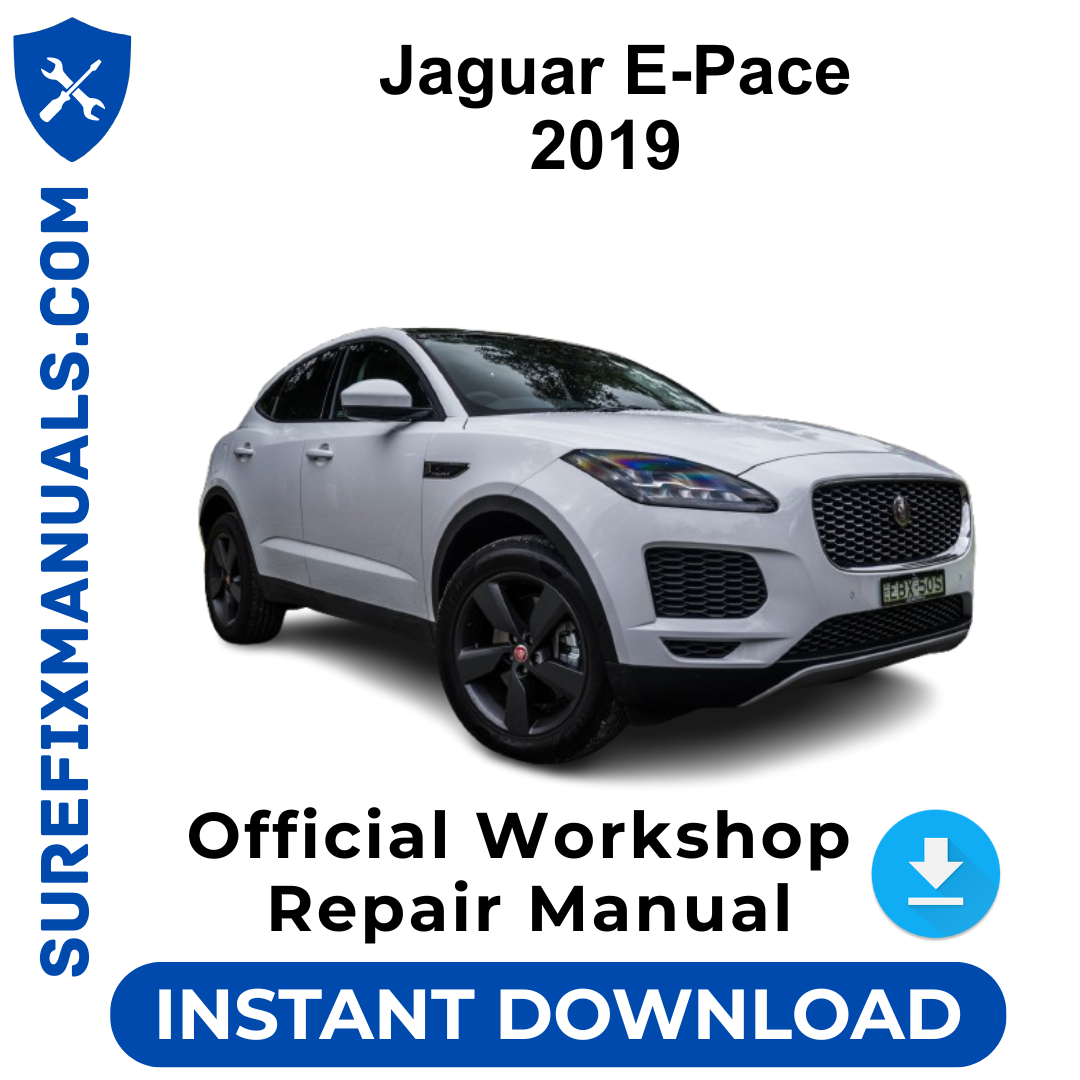 Jaguar E-Pace 2019 Official Workshop Repair Manual