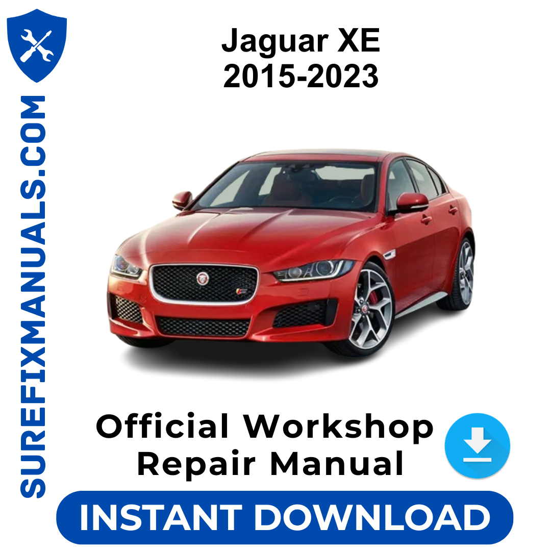 Jaguar XE 2015-2023 Official Workshop Repair Manual