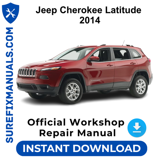 Jeep Cherokee Latitude 2014 - 2019 Official Workshop Repair Manual