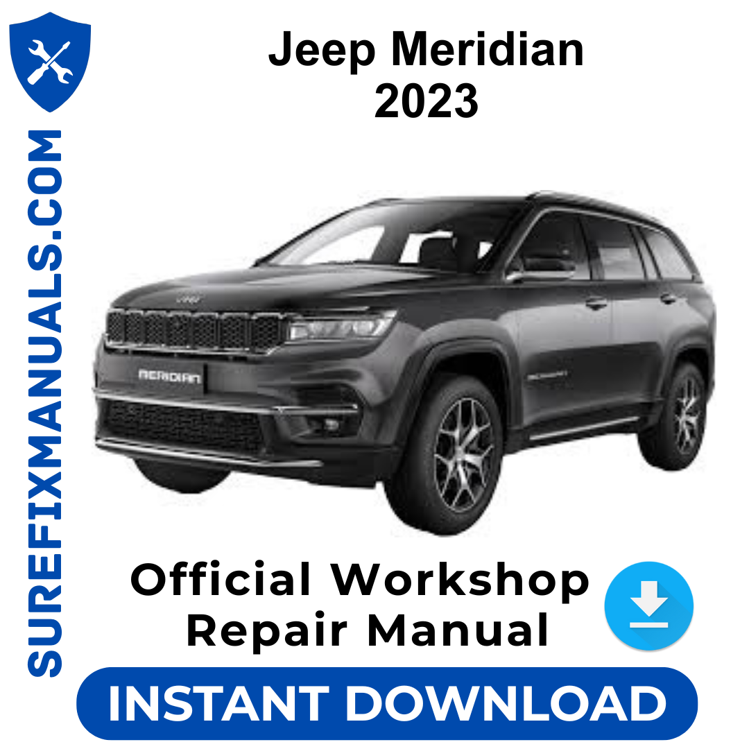 Jeep Meridian 2023 Official Workshop Repair Manual
