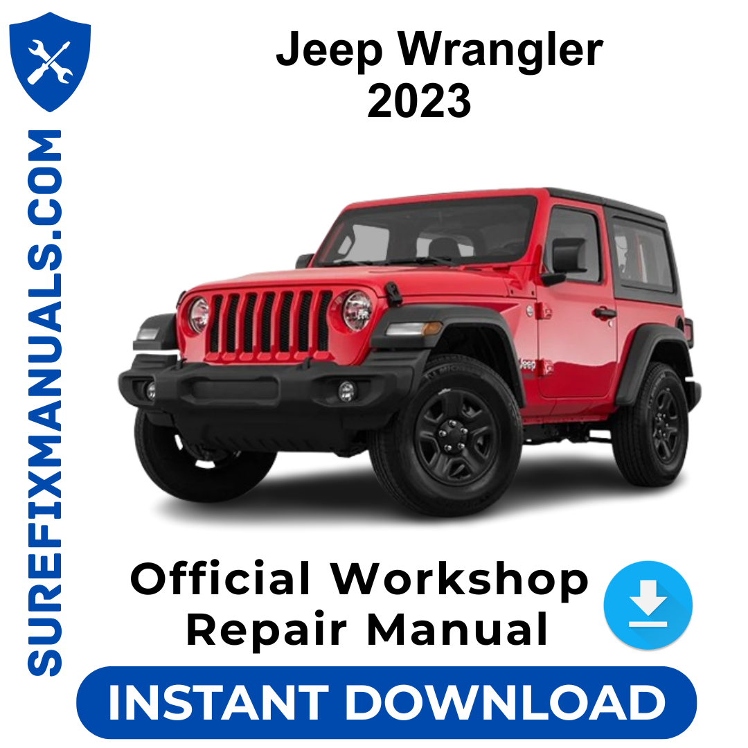 Jeep Wrangler 2023 Official Workshop Repair Manual