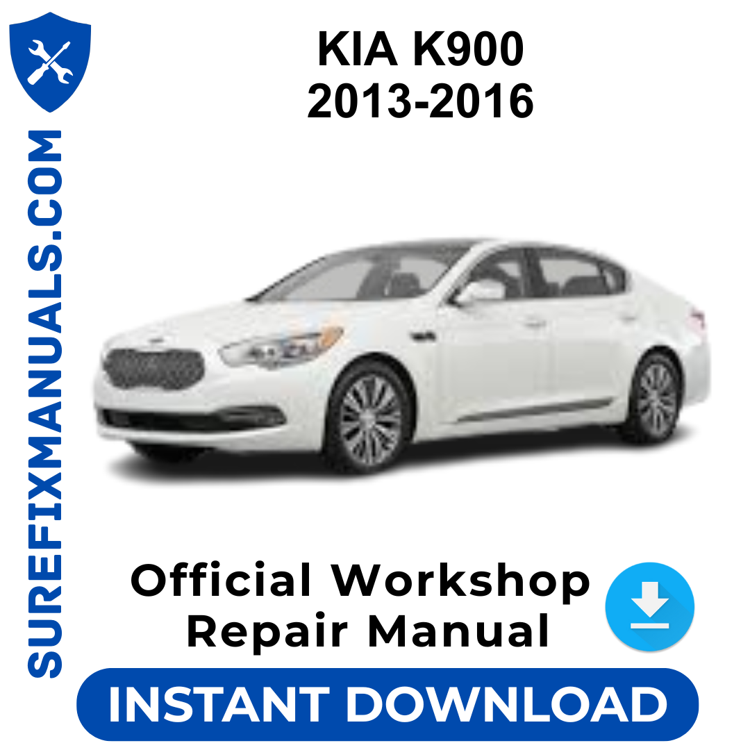 KIA K900 2013-2016 Official Workshop Repair Manual