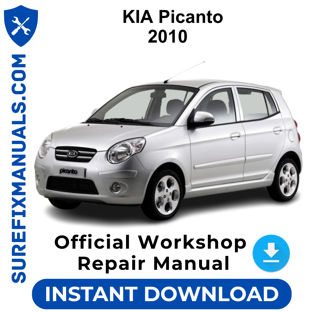 KIA Picanto 2010 Official Workshop Repair Manual