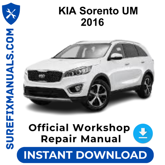 KIA Sorento UM 2016 Official Workshop Repair Manual