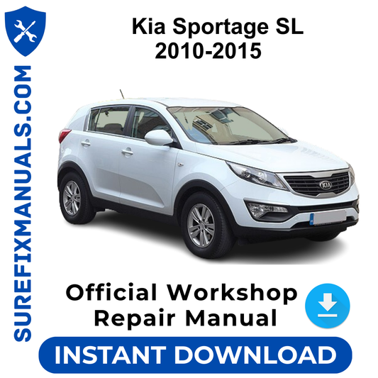 Kia Sportage SL 2010-2015 Official Workshop Repair Manual