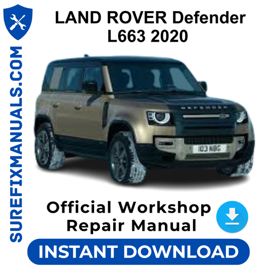 LAND ROVER Defender L663 2020 Official Workshop Repair Manual