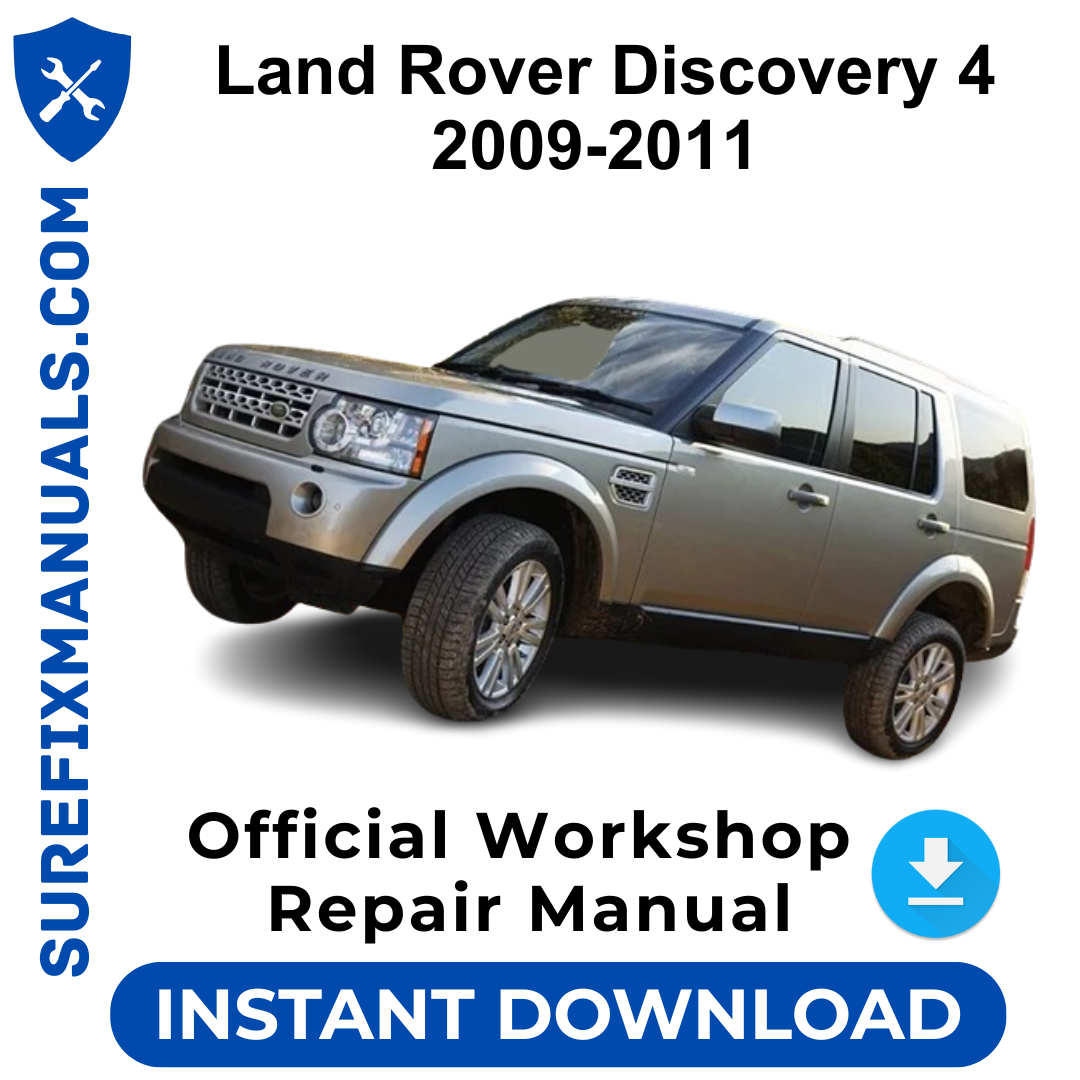 Land Rover Discovery 4 2009-2011 Official Workshop Repair Manual