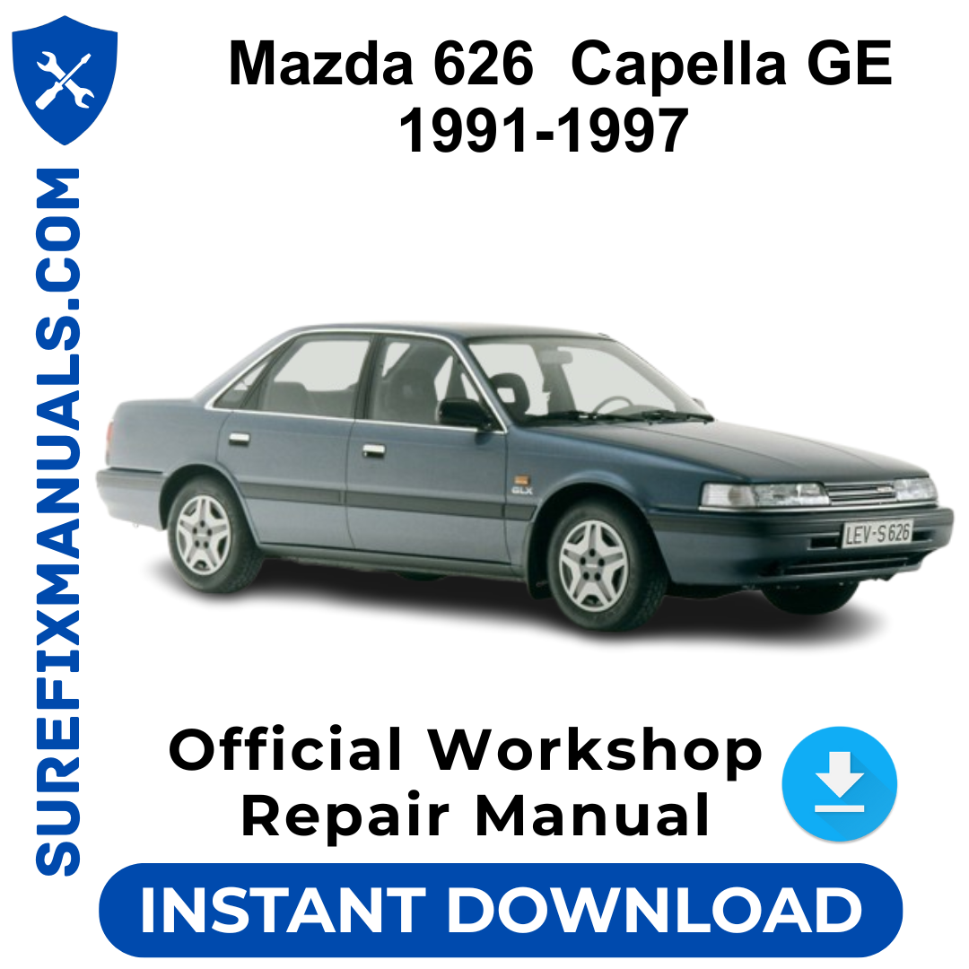 Mazda 626 Capella GE 1991-1997 Official Workshop Repair Manual