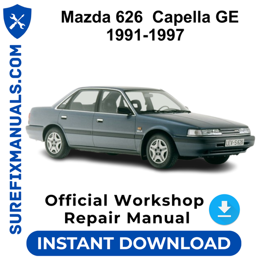 Mazda 626 Capella GE 1991-1997 Official Workshop Repair Manual