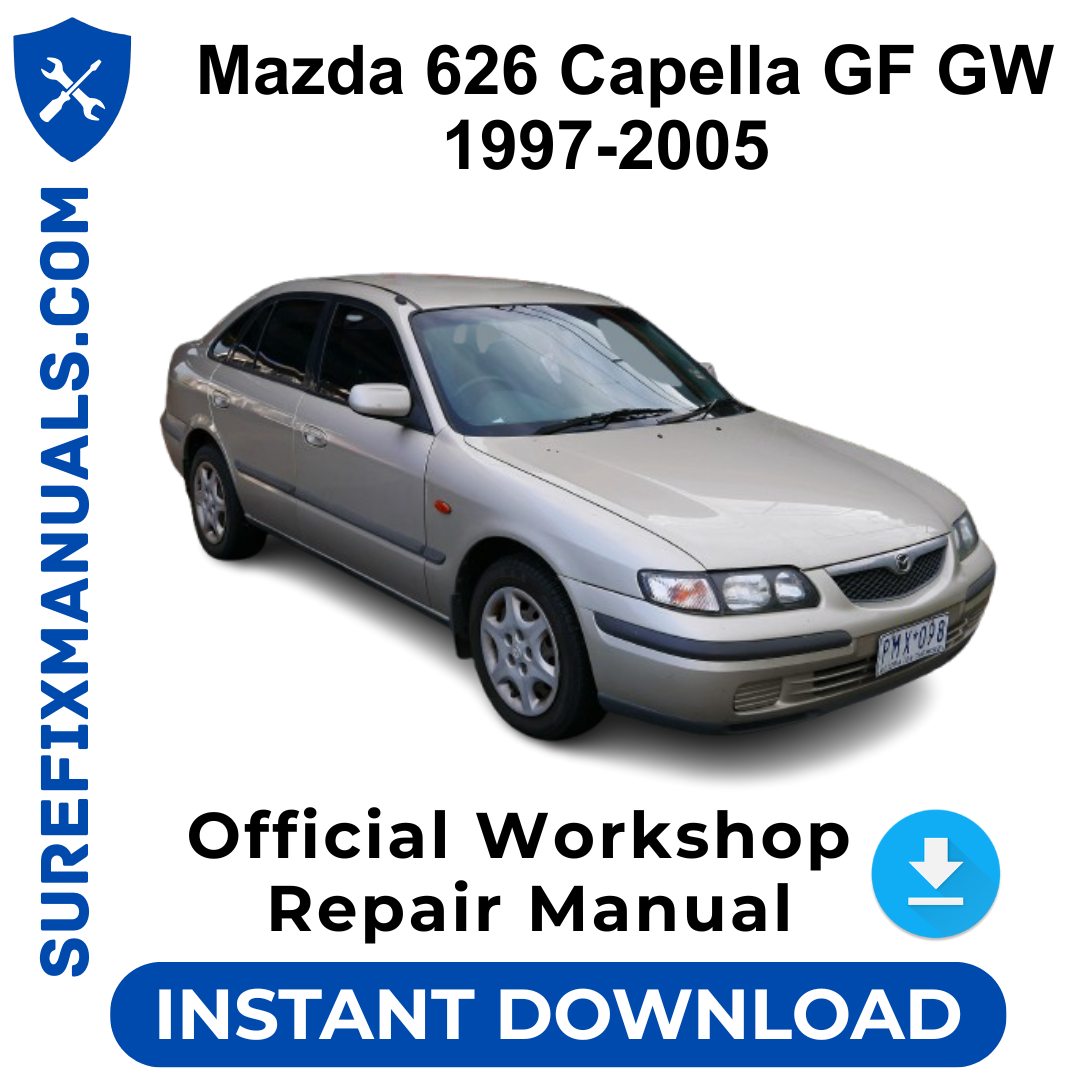 Mazda 626 Capella GF GW 1997-2005 Official Workshop Repair Manual